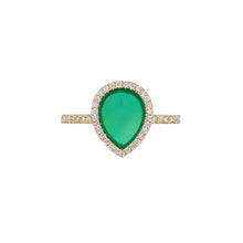 Load image into Gallery viewer, LOVE NO.12 CHRYSOPRASE DIAMOND RING
