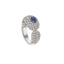 Load image into Gallery viewer, 812 COLLECTION DELUXE SAPPHIRE EMBRACE RING