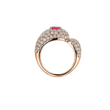 Load image into Gallery viewer, 812 COLLECTION DELUXE RUBY EMBRACE RING