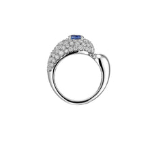 Load image into Gallery viewer, 812 COLLECTION SAPPHIRE EMBRACE RING