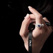 Load image into Gallery viewer, 812 COLLECTION DELUXE SAPPHIRE EMBRACE RING