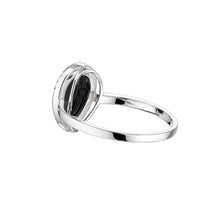 Load image into Gallery viewer, LOVE NO.12 ONYX RING WITH PLAIN SHANK
