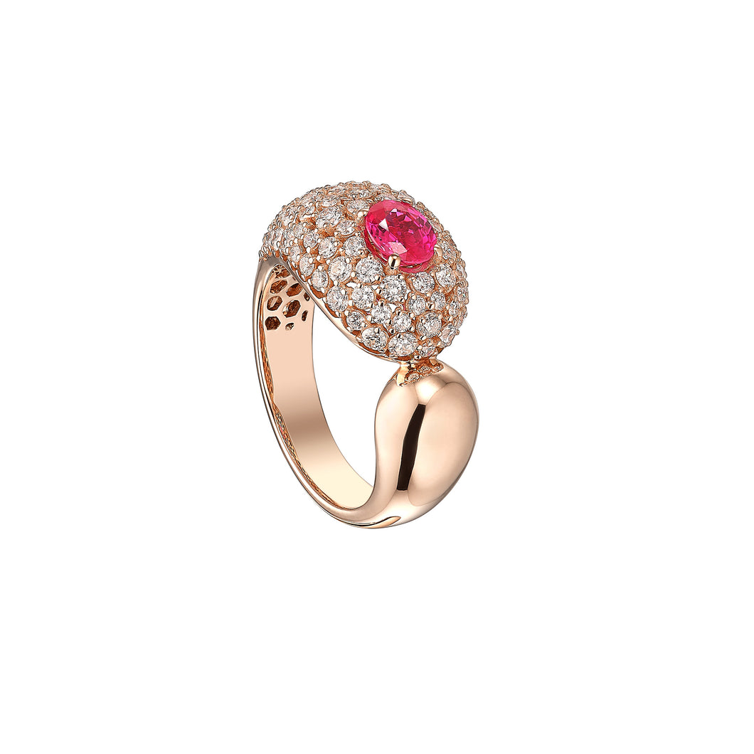 812 COLLECTION RUBY EMBRACE RING