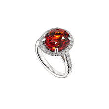 Load image into Gallery viewer, PASSION NO.12 GARNET DIAMOND RING
