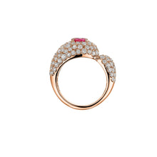 Load image into Gallery viewer, 812 COLLECTION DELUXE RUBY EMBRACE RING
