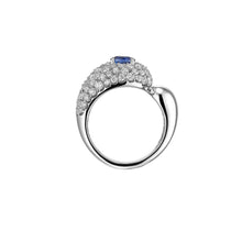 Load image into Gallery viewer, 812 COLLECTION SAPPHIRE EMBRACE RING
