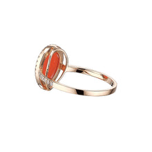 Load image into Gallery viewer, LOVE NO.12 CARNELIAN DIAMOND RING
